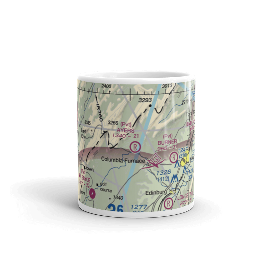 Ayers Airport (VA93) VFR Sectional  Mug 