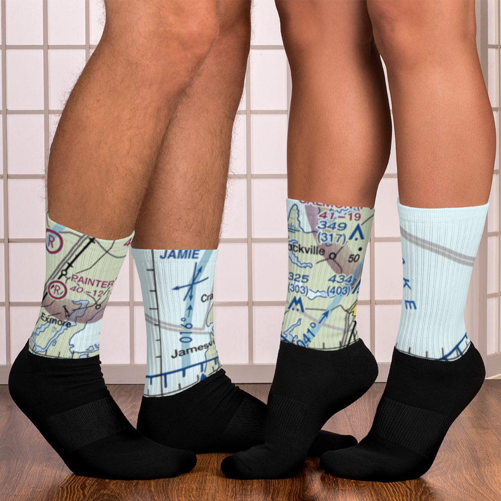 Chance Airport (VA89) VFR Sectional Socks 