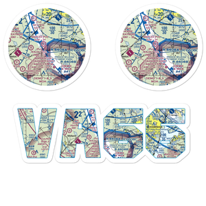 Breeden Airport (VA66) VFR Sectional Sticker Pack