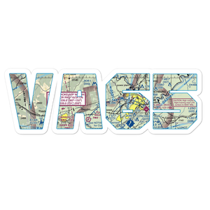 Ivy Hill Airport (VA65) VFR Sectional Sticker