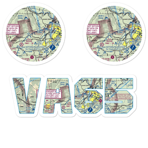 Ivy Hill Airport (VA65) VFR Sectional Sticker Pack