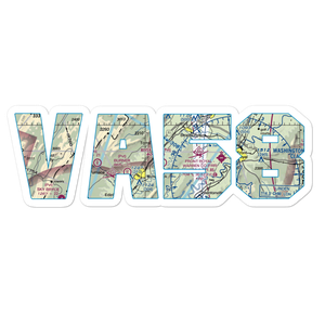 River Bend Airport (VA58) VFR Sectional Sticker