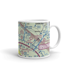 Robertson Airport (VA49) VFR Sectional  Mug