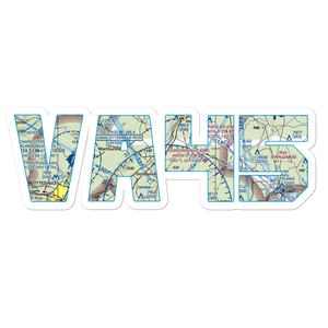Lous Airport (VA45) VFR Sectional Sticker
