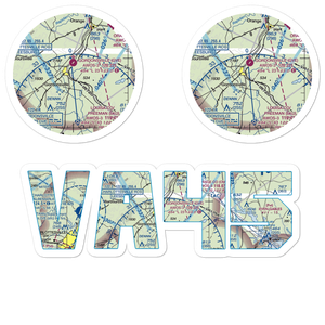 Lous Airport (VA45) VFR Sectional Sticker Pack