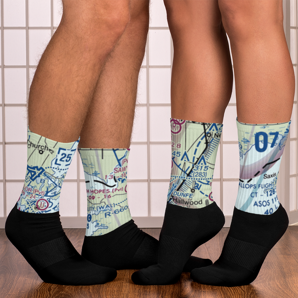 High Hopes Airport (VA41) VFR Sectional Socks 