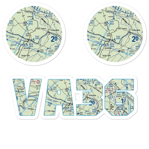 F. U. M. A. Airport (VA36) VFR Sectional Sticker Pack