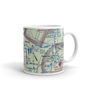 Twin Towers Airport (VA25) VFR Sectional  Mug