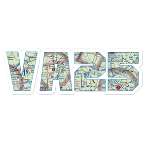 Twin Towers Airport (VA25) VFR Sectional Sticker