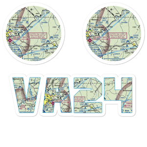 Skovhus Airport (VA24) VFR Sectional Sticker Pack