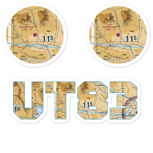 Thunder Ridge Airpark (UT83) VFR Sectional Sticker Pack