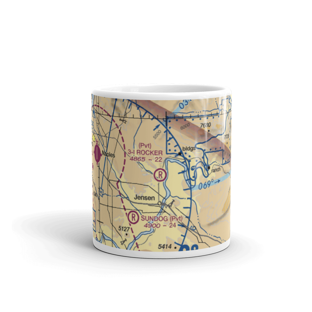 3-I Rocker Ranch Airport (UT79) VFR Sectional  Mug 