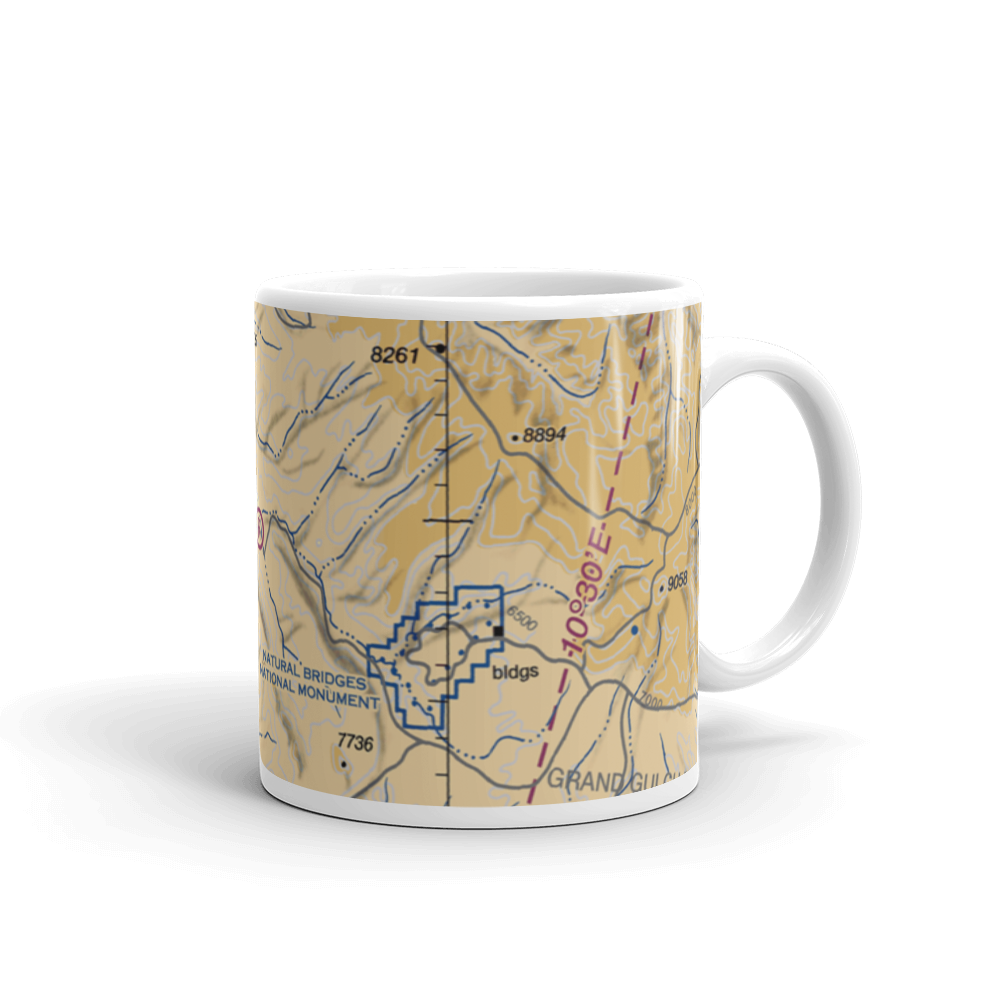 Fry Canyon Field (UT74) VFR Sectional  Mug 