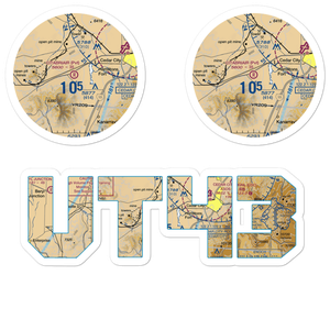 Citabriair Airport (UT43) VFR Sectional Sticker Pack