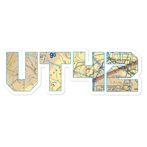 Westwater Airport (UT42) VFR Sectional Sticker