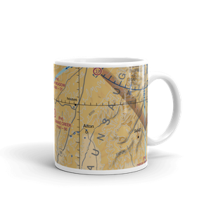 Swains Creek Airport (UT00) VFR Sectional  Mug