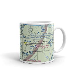 Moore Farm Airport (45AR) VFR Sectional  Mug