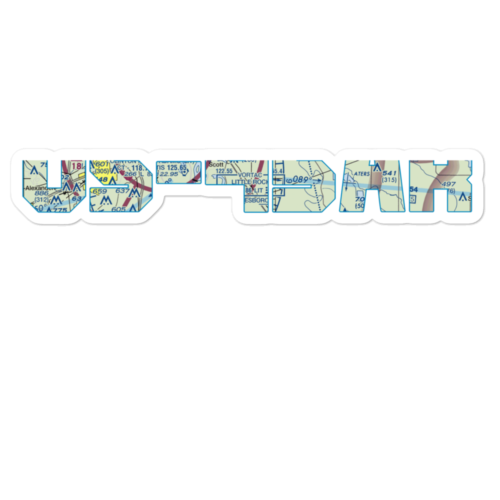 Moore Farm Airport (45AR) VFR Sectional Sticker 