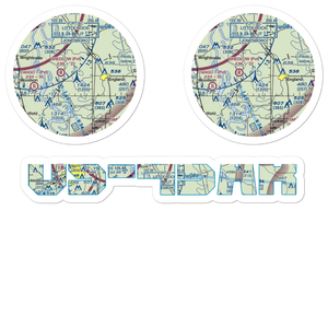Moore Farm Airport (45AR) VFR Sectional Sticker Pack