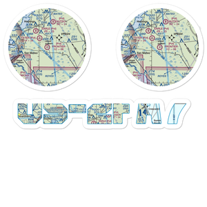 Kathrinstadt Airport (2FA7) VFR Sectional Sticker Pack