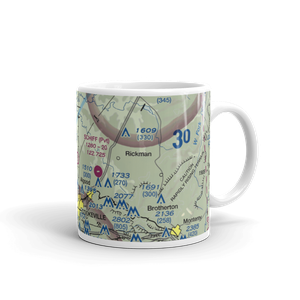 Holder Field (4TN6) VFR Sectional  Mug