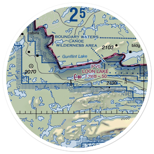 Loon Lake Seaplane Base (83MN) VFR Sectional Sticker (20 mile)