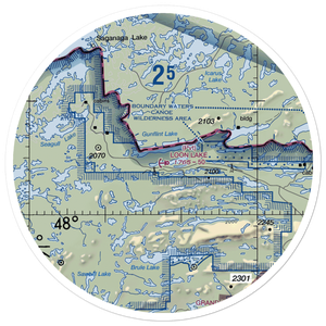 Loon Lake Seaplane Base (83MN) VFR Sectional Sticker (30 mile)