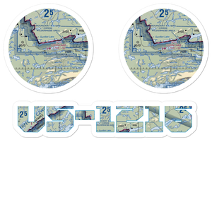 Loon Lake Seaplane Base (83MN) VFR Sectional Sticker Pack