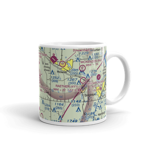 Cloud 9 Airport (MI26) VFR Sectional  Mug