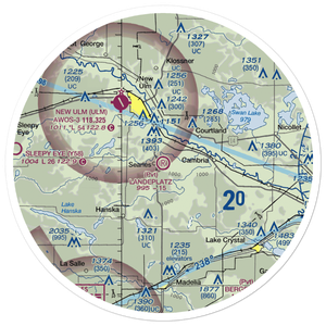 Landeplatz Airport (MN88) VFR Sectional Sticker (30 mile)