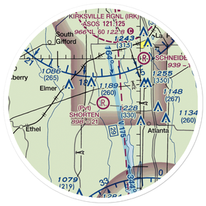 Shorten Airfield (MU06) VFR Sectional Sticker (20 mile)