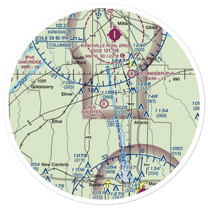 Shorten Airfield (MU06) VFR Sectional Sticker (30 mile)
