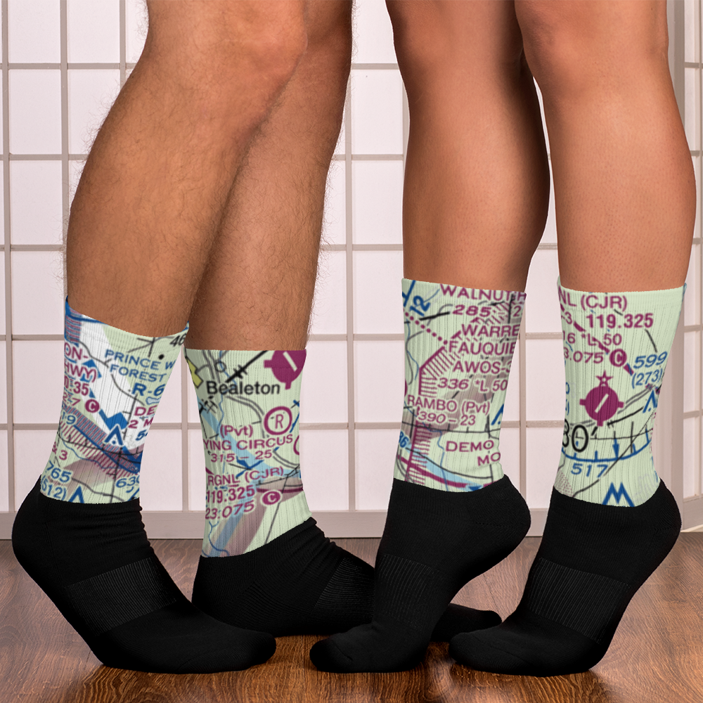 Rambo Airfield (0VA0) VFR Sectional Socks 