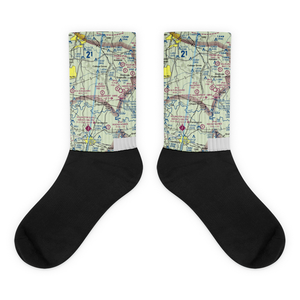 Racecar Airport (TN27) VFR Sectional Socks 