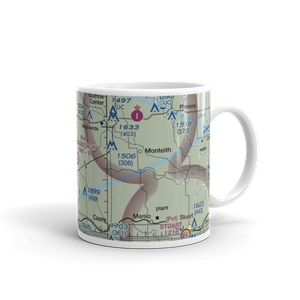 Stagecoach Airport (IA43) VFR Sectional  Mug