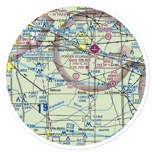 Sojourner Field (IN04) VFR Sectional Sticker (30 mile)