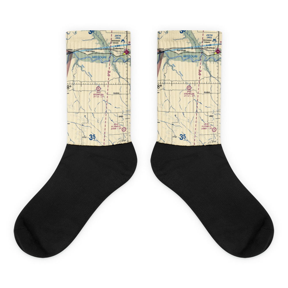 Steppler Field (02MT) VFR Sectional Socks 
