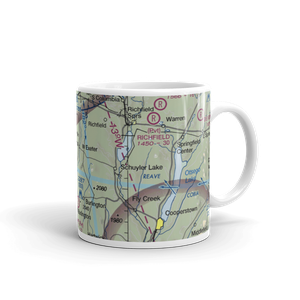 Flying W Airport (NY78) VFR Sectional  Mug