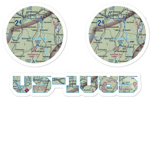 Flying W Airport (NY78) VFR Sectional Sticker Pack