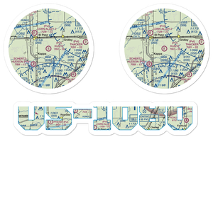 Kuntz Restricted Landing Area (3IL8) VFR Sectional Sticker Pack