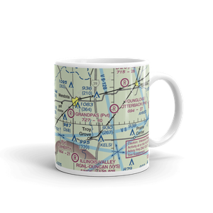 Keutzer Airport (US-1057) VFR Sectional  Mug