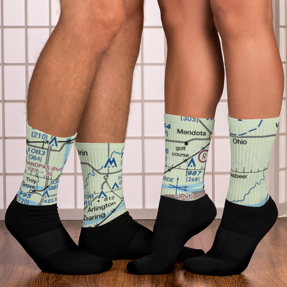Keutzer Airport (US-1057) VFR Sectional Socks 