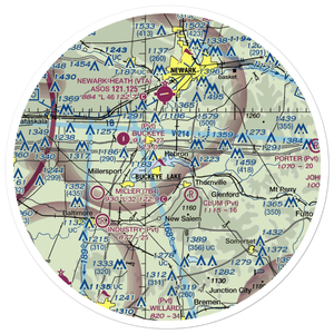 Roberts Field (US-1048) VFR Sectional Sticker (30 mile)