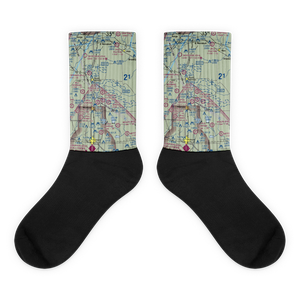 Double H Ranch Airport (OK40) VFR Sectional Socks