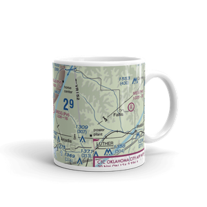 Gregg Airport (7OK1) VFR Sectional  Mug