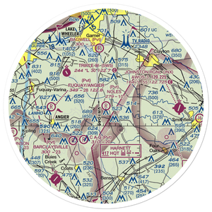 Noles Field (4NC2) VFR Sectional Sticker (30 mile)