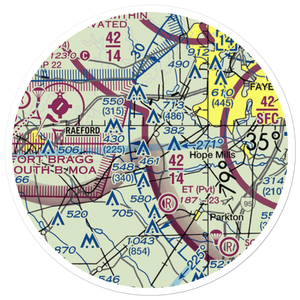 Allens Airport (US-1003) VFR Sectional Sticker (20 mile)