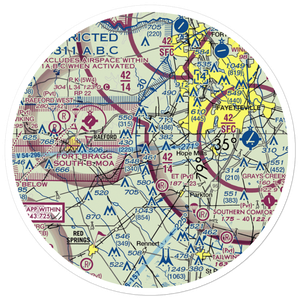 Allens Airport (US-1003) VFR Sectional Sticker (30 mile)