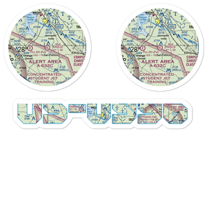 J A Knolle Airport (8XS3) VFR Sectional Sticker Pack