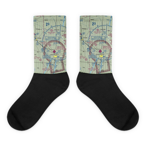 Comanche Hills Ranch Airport (71XS) VFR Sectional Socks